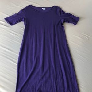 Solid purple Lularoe Julia